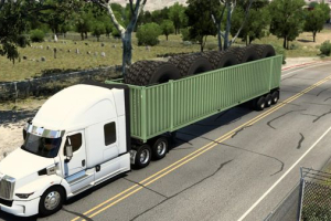 Giant Tires Container Loads by Mark Brower